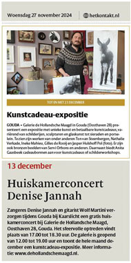 Kunstcadeau-expositie in de Goudse Post-Het Kontakt